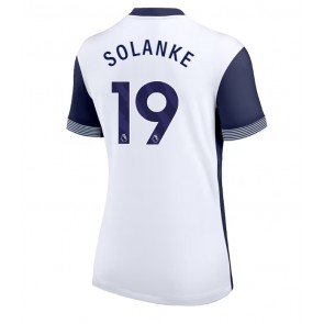 Tottenham Hotspur Dominic Solanke #19 Hemmatröja Kvinnor 2024-25 Kortärmad